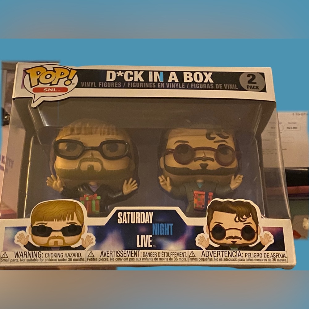 Funko Pop - 2 pack - D*ck in a Box - SNL - J. Timber lake & A. Samberg
